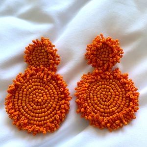 Boutique orange earrings
